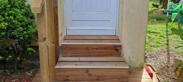 Transformation escalier extérieur par les Services Grizaut (44)